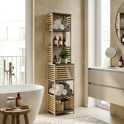 Étagères de salle de bain