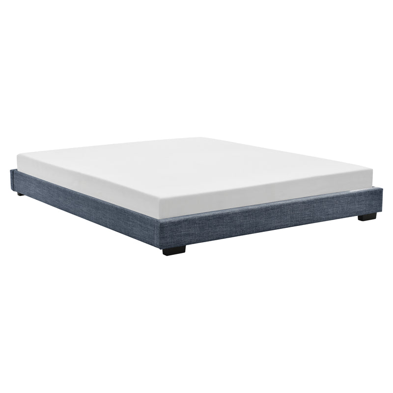 Croquis coté Lit Moderne Rembourré avec Similicuir avec Matelas Corium