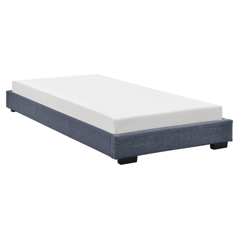 Croquis coté Lit Moderne Rembourré avec Similicuir avec Matelas Corium