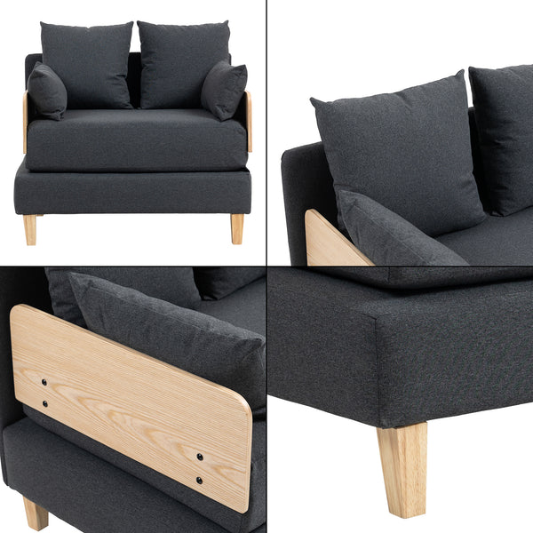 Canapé-lit 1 place Seinlus [en.casa]