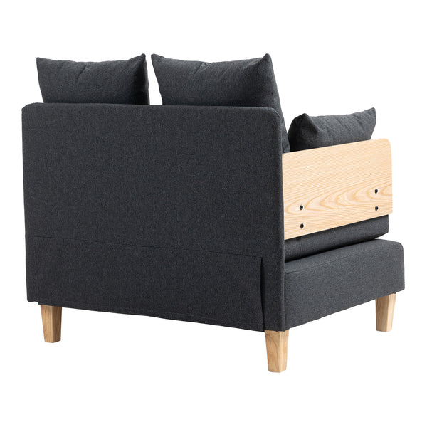 Canapé-lit 1 place Seinlus [en.casa]