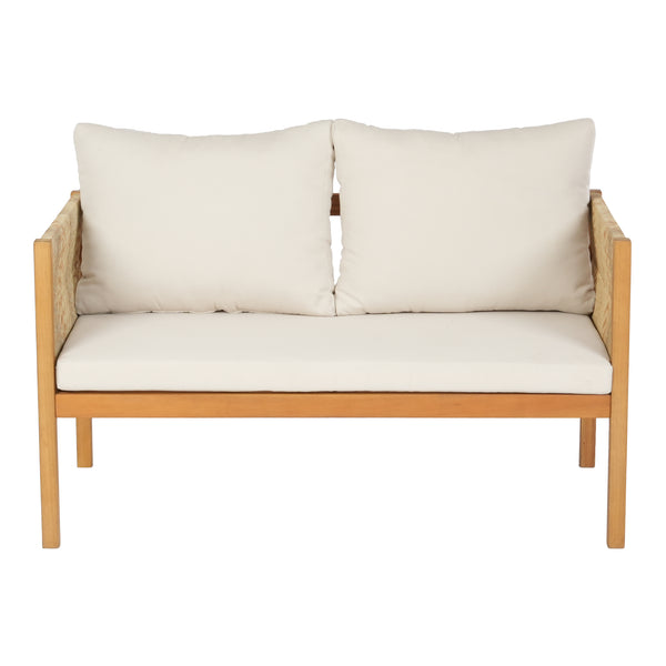 Ensemble de mobilier de jardin Cannole 4 pièces Bois d'acacia Couleur bois [casa.pro]