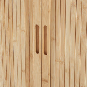 Meuble d’appoint Nordkapp 100 x 40 x 80 cm bambou naturel [en.casa]