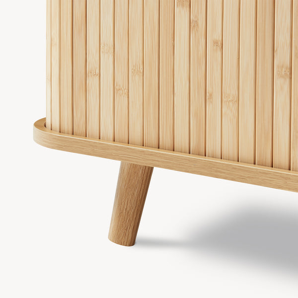 Banc à chaussures Tvedestrand bambou 50 x 80 x 40 cm naturel beige [en.casa]