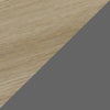 Meuble TV Trömi 150 x 40 x 43 cm effet chêne gris [en.casa]