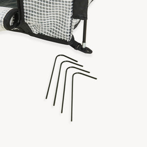 Serre à tomates Larshasas 180 x 80 x 170 cm transparent [en.casa]