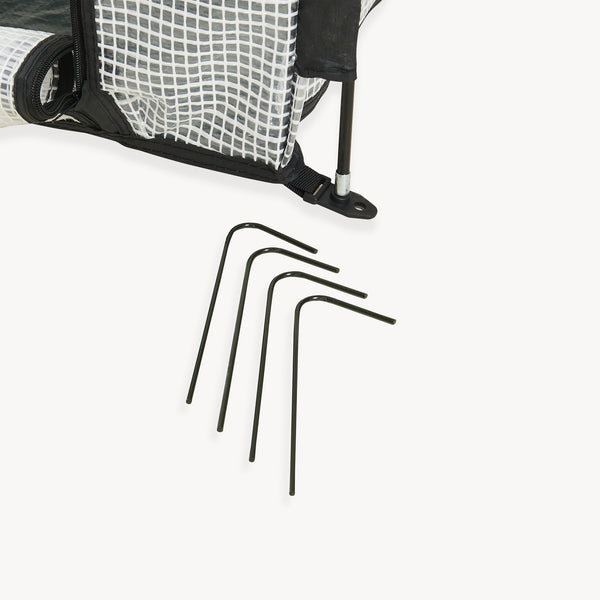 Serre à tomates Larshasas 180 x 80 x 170 cm transparent [en.casa]