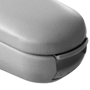 [pro.tec] Accoudoir central pour Golf IV / Bora / New Beetle - avec compartiment - rembourré - cuir-synthétique - gris