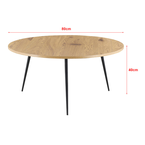 Table basse Farsund 80x40cm en.casa