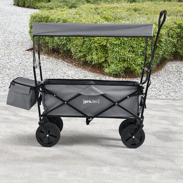 Chariot pliable avec toit [pro.tec]