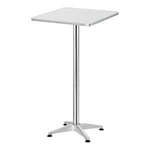 Table de bar et bistrot Järpen Hauteur réglable Carré [en.casa]