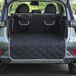 Couverture de protection automobile Wolverhampton 185 x 171 cm Protection de coffre Noir [en.casa]