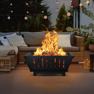 Foyer Fedje Coupe-feu 25 x 55 x 55 cm [casa.pro]