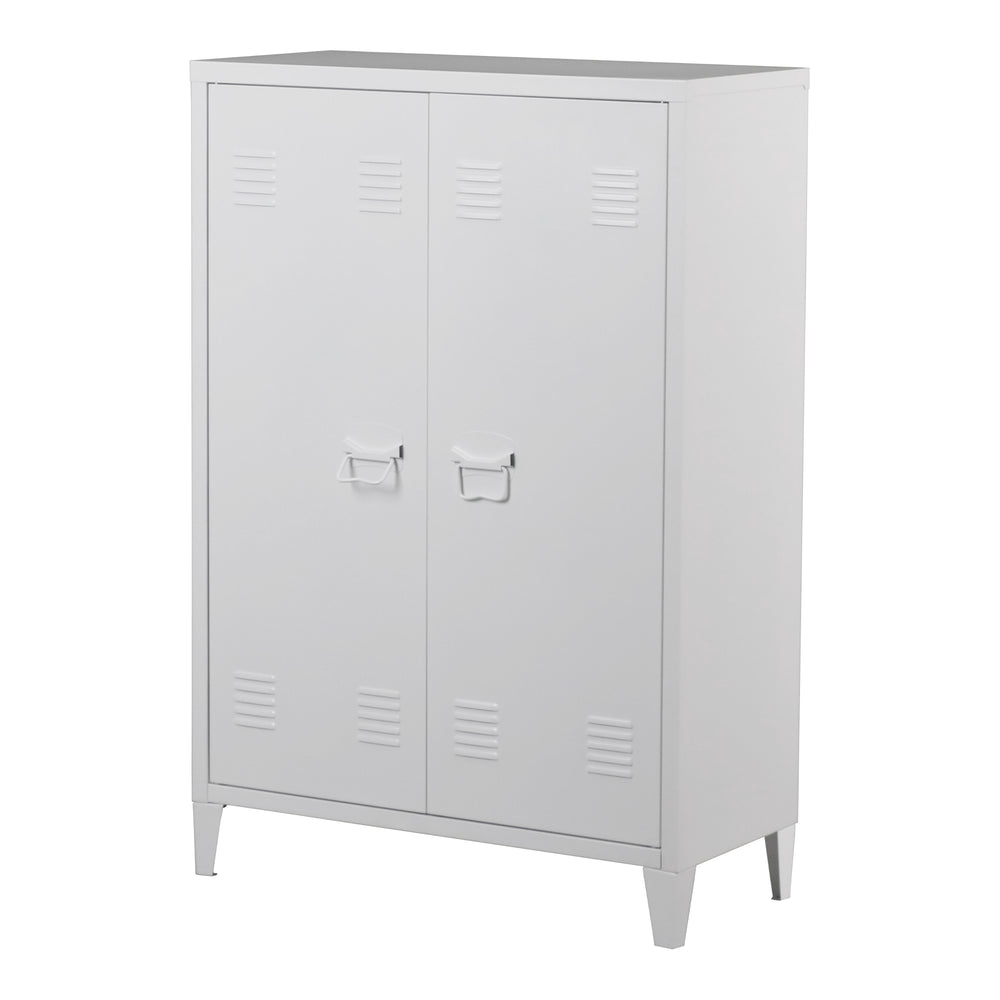 Armoire métallique Oripää - 110x75x33cm - Blanc