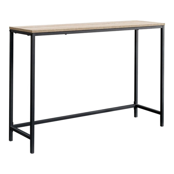 Table console Kronoby 80 x 100 x 30 cm Noir/Aspect bois [en.casa] TR