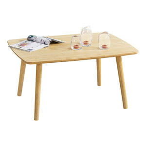 Table basse Nurmijärvi Bambou 40x80x60 cm [en.casa]