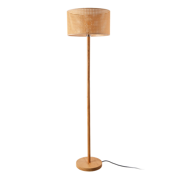 Lampadaire Rochdale E27 jaune-brun [lux.pro]