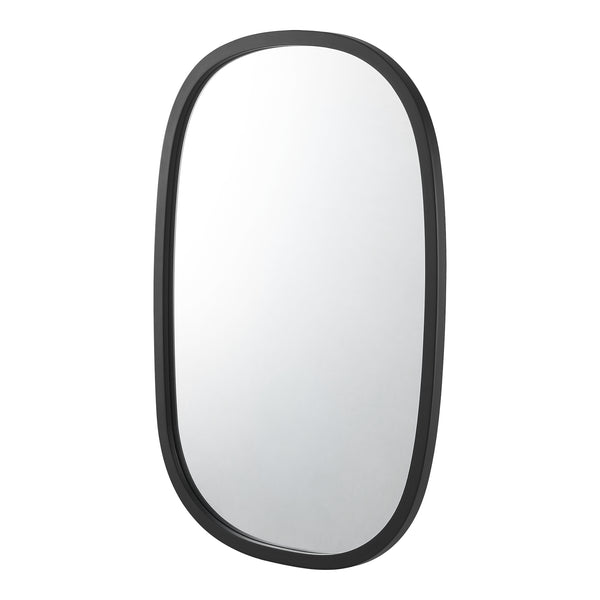 Miroir mural Copertino 70x50 cm Noir mat [en.casa]