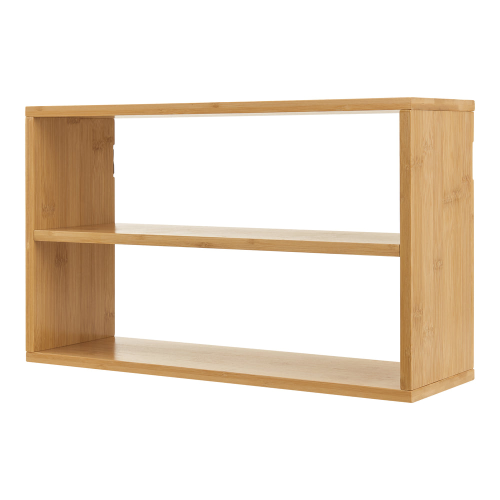 Étagère murale Gol 50x15x30 cm Bambou [en.casa]