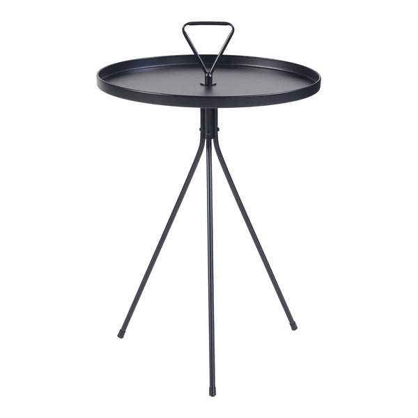 Table d'appoint Odal Métal Noir [en.casa]