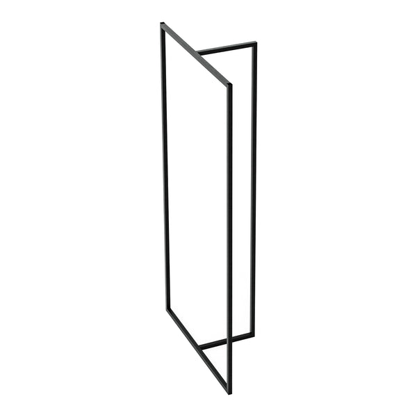 Porte-manteau Hurdal 160x80x32cm Noir [en.casa]