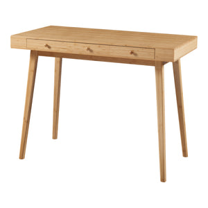 Bureau Hässleholm Bambou 100x50x75cm Naturel [en.casa]