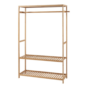 Portemanteau Herøy bambou 165 x 100 x 35 cm naturel [en.casa]