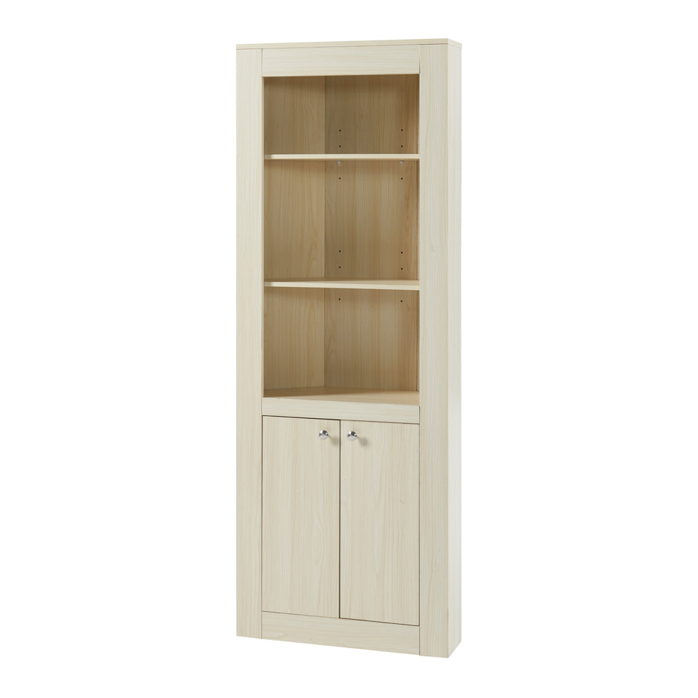 Armoire d'angle Eura 170x62x30cm Chêne [en.casa]