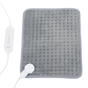 Coussin chauffant électrique Bella 80W 40x30cm Gris [en.casa]