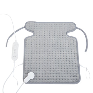 Coussin chauffant électrique Calvera 80W 50x40cm Gris [en.casa]