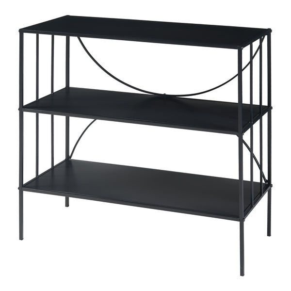Console Baarn 65,5x70x32 cm Noir [en.casa]