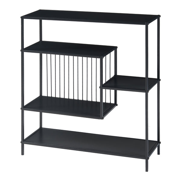 Table console Beesel métal 66 x 60 x 20 cm noir [en.casa]