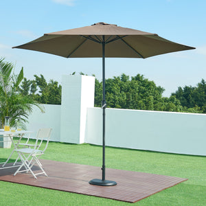 Pied de parasol Bisenti adapté aux tiges 33 37 41 48 mm noir casa.pro