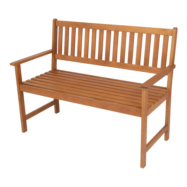 Banc de jardin Canzano 120x58x90 cm [casa.pro]