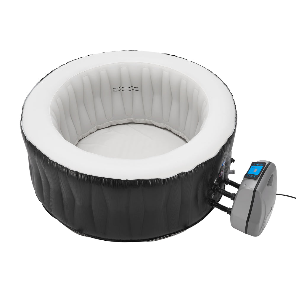 Spa gonflable Carbone pour 3 personnes noir blanc pro.tec