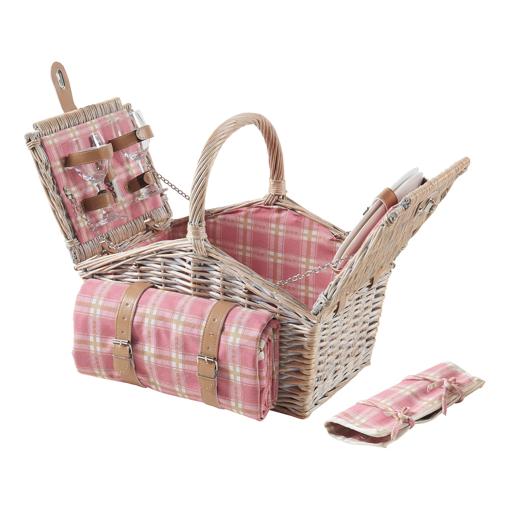 Picknickkorb Bucchianico für 2 Personen Komplettset [casa.pro] - premiumXL