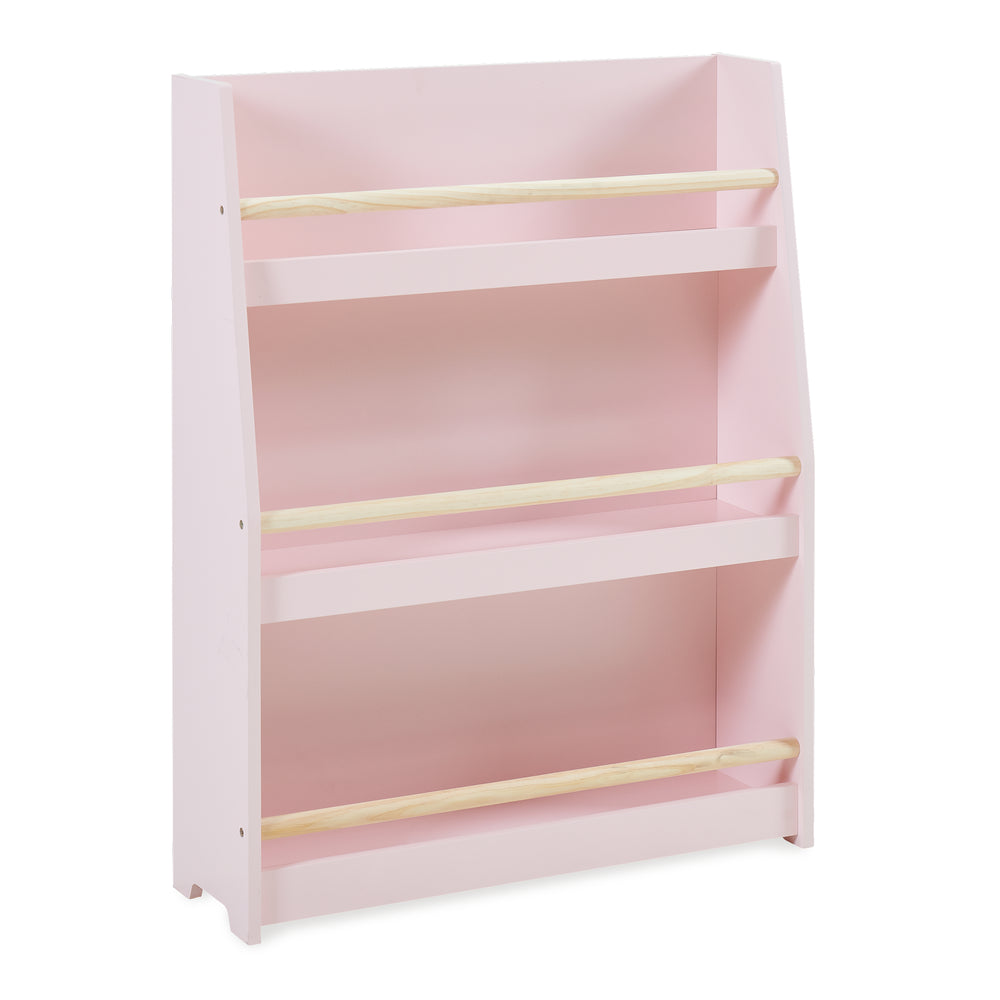 Étagère à livres pour enfants Virer 78 x 60 x 18 cm rose [en.casa]