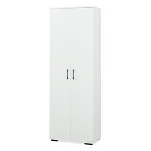 Armoire Chalvefted 175x60x35 cm Blanc [en.casa]