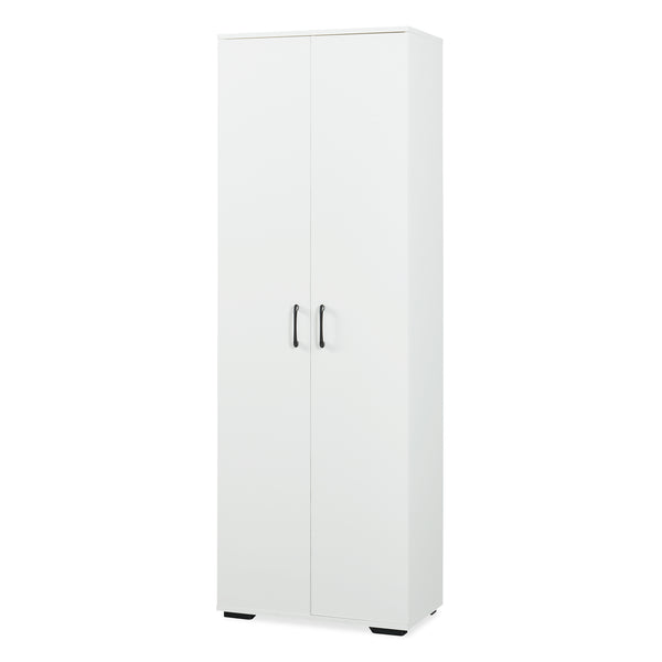 Armoire Chalvefted 175x60x35 cm Blanc [en.casa]