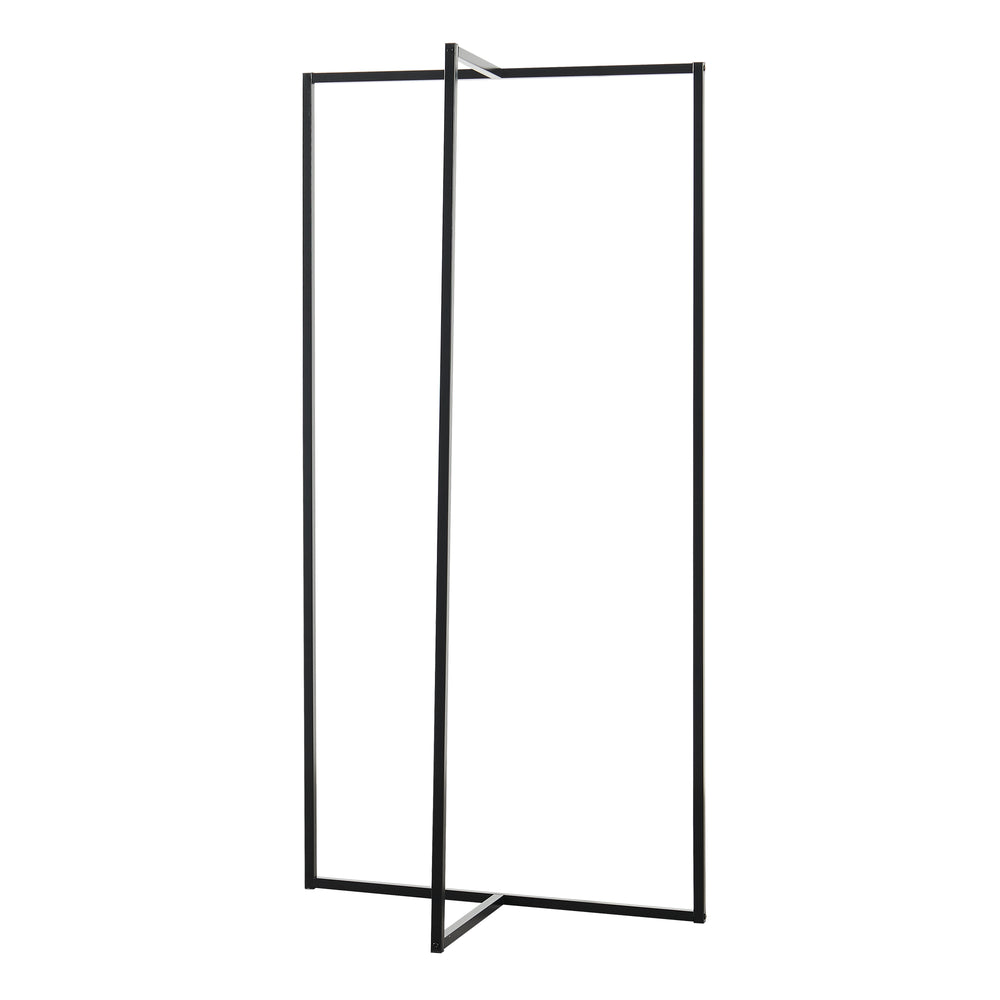 Portant à vêtements Norjad 160 x 80 x 41 cm noir [en.casa]