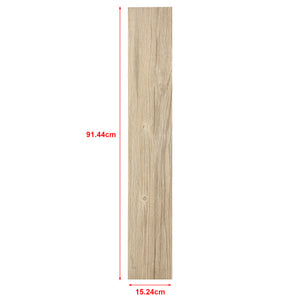 Revêtement de Sol Adhésif Lames Laminées PVC Vinyle Effet Naturel Compatible au Plancher Chauffant 7 Pièces 0,975 m² [neu.haus]