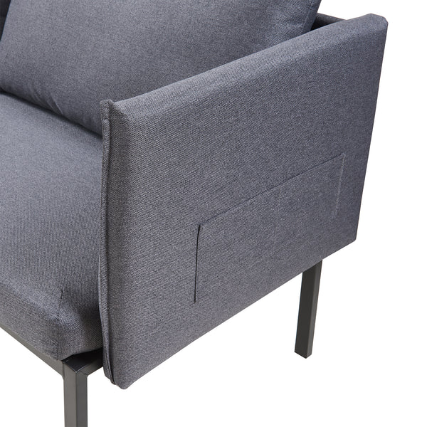 Canapé 2 places Kamar [en.casa]