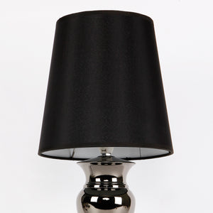 Lampe de table moderne H:48cm Noir Lampe de bureau Lampe Luminaire [Lux.Pro]