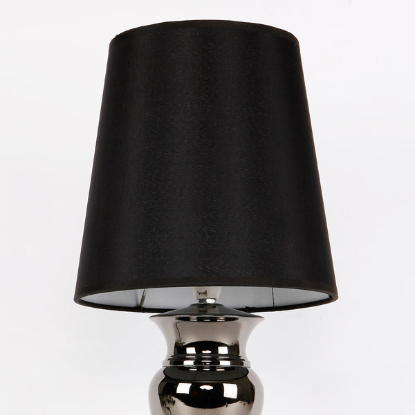 Lampe de table moderne H:48cm Noir Lampe de bureau Lampe Luminaire [Lux.Pro]