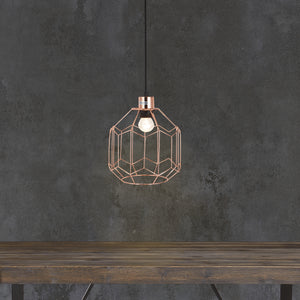 [lux.pro] lampe à suspension vintage E27 laiton salle à manger plafonnier pendulaire luminaire