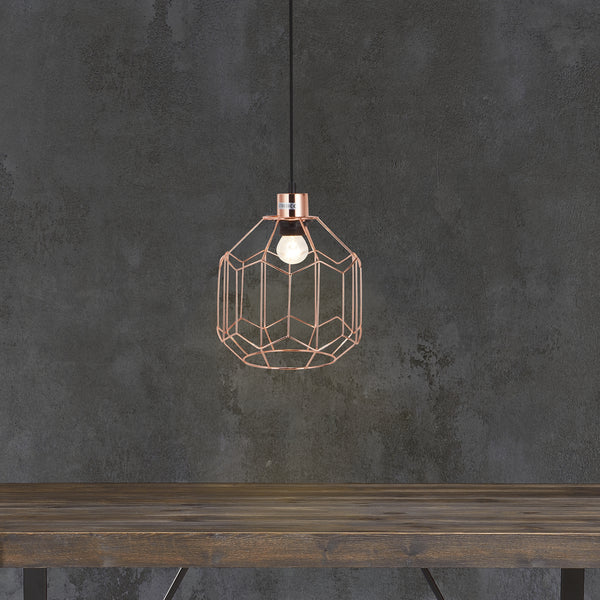 [lux.pro] lampe à suspension vintage E27 laiton salle à manger plafonnier pendulaire luminaire