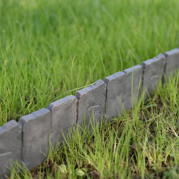 Palissade Hellín gris avec aspect du caillou [casa.pro]