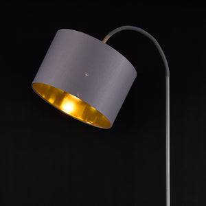 Lampadaire Toledo 173cm 1xE27 Métal Gris lux.pro