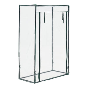 Serre à tomates Terzigno 100x50x150cm Transparent [en.casa]