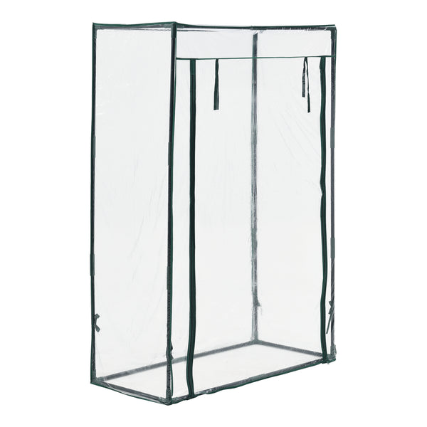 Serre à tomates Terzigno 100x50x150cm Transparent [en.casa]